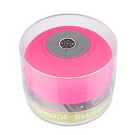 Mini Pink Speaker Handsfree Mic Wireless Bluetooth Suction Shower Car Waterproof N5