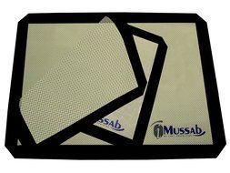 Baking Sheet-baking Mat,eco Friendly Gift-silicon Baking Mat 2-pk- Fits Half Sheet- Plus Mega Bonus Silicon Barbecue... N3