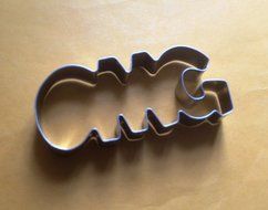 LAWMAN LOL WTF OMG funny words fondant pastry baking cookie cutter set N2