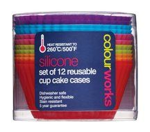 OliaDesign Silicone Cupcake/Muffin Cases, 2.8", Multicolor N3