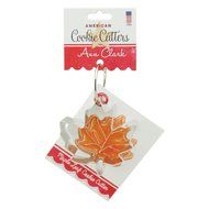 Maple Leaf Cookie and Fondant Cutter - Ann Clark - 3.1 Inches - US Tin Plated Steel