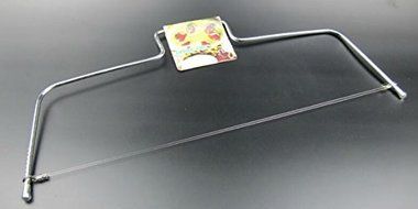 Double Line Adjustable Stainless Steel Metal Cake Cut Tools Cake Slicer Device Decorating Mold Bakeware Kitchen N2