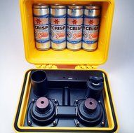 DemerBox - Rugged, Waterproof, Bluetooth Speaker (Paniman Yellow) N2