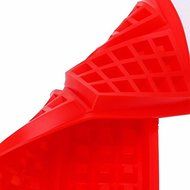 Delight eShop 4-Cavity Waffles Cake Chocolate Silicone Pan Mold Baking Mould Kitchen Safety N3