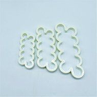 Genenic 3 Size 3D Cookie Fondant Cake Decorating Mold Rose Flower Cutter Mould N4