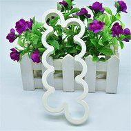 Genenic 3 Size 3D Cookie Fondant Cake Decorating Mold Rose Flower Cutter Mould N8