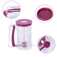 LAIMALA Pancake Batter Dispenser With Measuring Label Cupcake Muffin Pastry Baking Tools N2