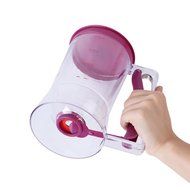 LAIMALA Pancake Batter Dispenser With Measuring Label Cupcake Muffin Pastry Baking Tools N4