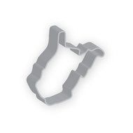 Ann Clark West Virginia Cookie Cutter - 4 Inches - Tin Plated Steel