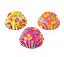 Fox Run 7196 Sugar Skulls Bake Cup Set, 75 Cups, Multicolored