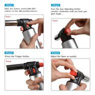 Culinary Torch - Odoland Kitchen Cooking Torch Apply to Creme Brulee Torch, Brule Torch and Butane Torch in Kitchen... N4