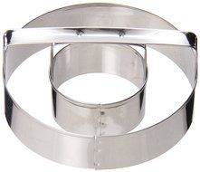 Fox Run Plain Donut Cutter, 4-Inch