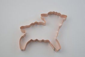 Mary's Larger Leaping Lamb Farm Animal Cookie Cutter N4