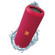 JBL Flip 3 Portable Wireless Bluetooth Speaker (Pink) and Polk Audio UltraFit 500 Mid-Flange Earphones (Pink/Gray) N9