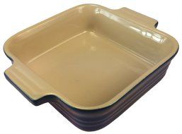 Le Creuset Stoneware 5" X 5" Square Baking Dish Cobalt Blue N2
