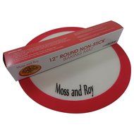 12 Inch Round Premium Non-stick Silicone Baking Mat for Healthy, More Even Cooking
