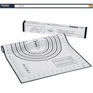 PEGZOS Silicone Pastry Mat &ndash; 23.6&rsquo;&rsquo; x 15.7&rsquo;&rsquo; Non-Slip Sheet Sticks to Countertop for Rolling Dough &amp; Baking in... N9
