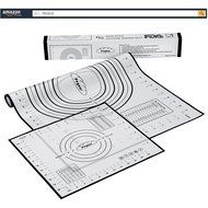 PEGZOS Silicone Pastry Mat &ndash; 23.6&rsquo;&rsquo; x 15.7&rsquo;&rsquo; Non-Slip Sheet Sticks to Countertop for Rolling Dough &amp; Baking in... N12