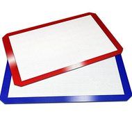 Generic Silicone Baking Mat Half Sheets Non Stick Cookie Sheets Professional Grade 2Pcs