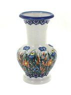 Polish Pottery Spring Butterfly Medium Vase