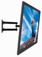 Mount-It! TV Wall Mount Full Motion LCD, LED 4K TV Swivel Bracket for 23-55 inch Screen Size, Compatible with... N2