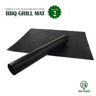 BBQ Grill Mats, Silicone Baking Mat , Baking pans and mats, 100% Non-stick Chef Special,Non Slip Silicone Grill... N4
