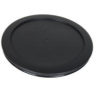Pyrex 7201-PC Round 4 Cup Storage Lid for Glass Bowls (4, Midnight Black) N2