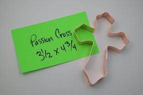 Passion Cross Cookie Cutter N2