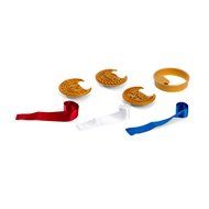 Fred &amp; Friends DIG-INS Dinosaur Fossil Cookie Cutter/Stampers, Set of 3 N7