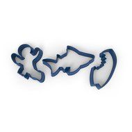 Fred &amp; Friends DIG-INS Dinosaur Fossil Cookie Cutter/Stampers, Set of 3 N8