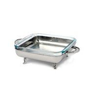 Star Home Georgian Square Server with 1.9-Quart Baker