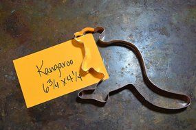 Kangaroo Cookie Cutter N2