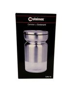 Cuisinox Air Tight Canister, 840ml, Silver