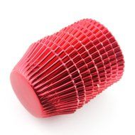 Eoonfirst Red Foil Metallic Cupcake Case Liners Baking Muffin Paper Cases 176 Pcs N3