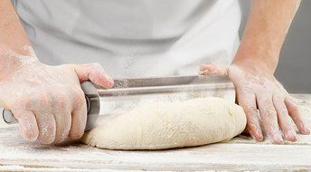 Stainless Steel Rolling Pin - Non-Stick and Freezer Safe for Keeping Dough Cool (Stainless Steel, 10 Inch)
