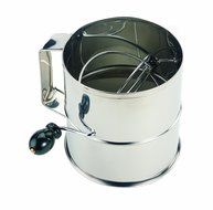 Crestware 8 Cup Stainless Steel Flour Sifter