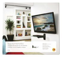 OmniMount ECSB Component Shelf Wall Shelf for TVs and Video Accessories N5