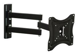 Mount-It! TV Wall Mount Bracket Full Motion Computer Monitor Arm, Swivel Tilting Corner Bracket for 23 - 42 inch...
