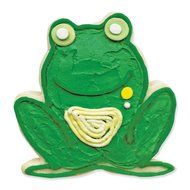 Frog Cookie and Fondant Cutter - Ann Clark - 3.9 Inches - US Tin Plated Steel