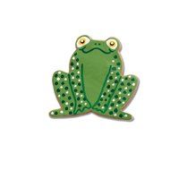 Frog Cookie and Fondant Cutter - Ann Clark - 3.9 Inches - US Tin Plated Steel N2