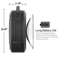 [Outdoor&amp;Shower Speaker ] Moen Waterproof Portable Wireless Bluetooth Speaker 5W Driver Built-in Mic Handsfree... N18