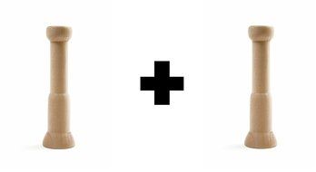 Norpro 3253 Tart Tamper, Brown N2