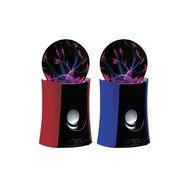 SuperSonic Bluetooth Plasma Portable Speaker, Red