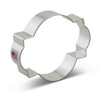 Ann Clark Photo Plaque Cookie Cutter - 4 Inches - Tin Plated Steel