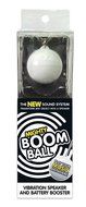 Mighty BoomBall Portable Vibration Speaker with Battery Booster - White