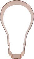 CopperGifts: Light Bulb Cookie Cutter