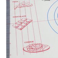 Pastry Mat, YYP Large Silicone Pastry Mat with Measurements, 23.5"x15.7"(60x40cm), Non-Slip Sheet, Full Sticks... N8