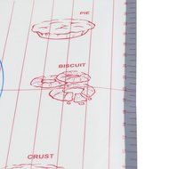 Pastry Mat, YYP Large Silicone Pastry Mat with Measurements, 23.5"x15.7"(60x40cm), Non-Slip Sheet, Full Sticks... N12