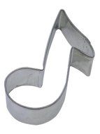 R&amp;M Music Note 3.5&quot; Cookie Cutter in Durable, Economical, Tinplated Steel