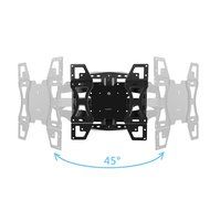 Suptek Articulating Full Motion Tv Wall Mount for 32"-60" LED LCD Plasma TVs (VESA Standard up to 400x400mm),... N4